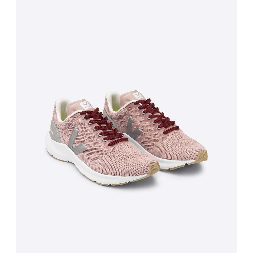 Veja MARLIN LT V KNIT Loopschoenen Dames Roze | BE 384LIS